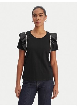 Fracomina Bluzka FR26ST3039J40001 Czarny Regular Fit ze sklepu MODIVO w kategorii Bluzki damskie - zdjęcie 188287143