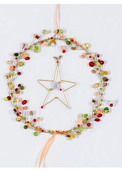 Overbeck and Friends Zawieszka dekoracyjna "Tara" ze wzorem - Ø 18 cm ze sklepu Limango Polska w kategorii Dekoracje - zdjęcie 188287333