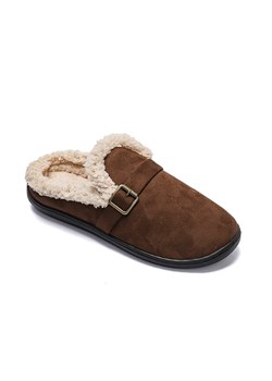 Confly Kapcie w kolorze brązowym ze sklepu Limango Polska w kategorii Kapcie męskie - zdjęcie 188287652