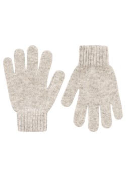 Zwillingsherz Kaszmirowe rękawiczki w kolorze jasnoszarym ze sklepu Limango Polska w kategorii Rękawiczki dziecięce - zdjęcie 188287751