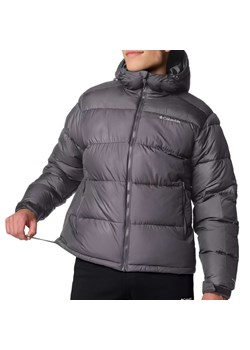 Kurtka męska Columbia Pike Lake II Hooded 2050931025 - szara ze sklepu streetstyle24.pl w kategorii Kurtki męskie - zdjęcie 188288001