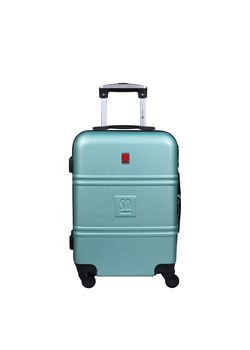 walizka kabinowa Art Class Collection 55 cm miętowa ze sklepu Słoń Torbalski w kategorii Walizki - zdjęcie 188289333