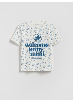 Reserved - T-shirt SmileyWorld® - wielobarwny ze sklepu Reserved w kategorii Bluzki dziewczęce - zdjęcie 188289360
