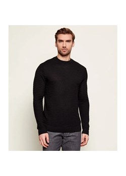 Emporio Armani Wełniany sweter | Regular Fit ze sklepu Gomez Fashion Store w kategorii Swetry męskie - zdjęcie 188289791