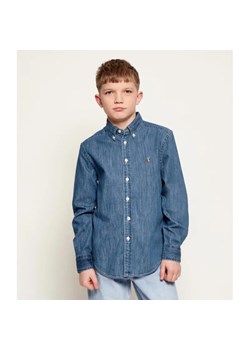 POLO RALPH LAUREN Jeansowa koszula | Regular Fit ze sklepu Gomez Fashion Store w kategorii Koszule chłopięce - zdjęcie 188290870