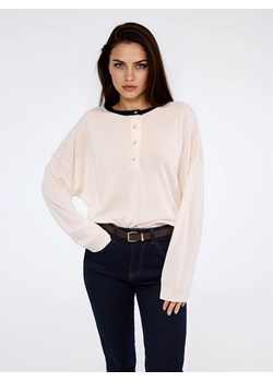 Mohito - Sweter z guzikami - kremowy ze sklepu Mohito w kategorii Swetry damskie - zdjęcie 188291112