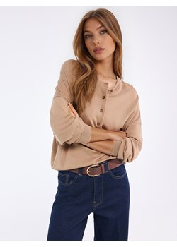 Mohito - Beżowy sweter z guzikami - beżowy ze sklepu Mohito w kategorii Swetry damskie - zdjęcie 188291124