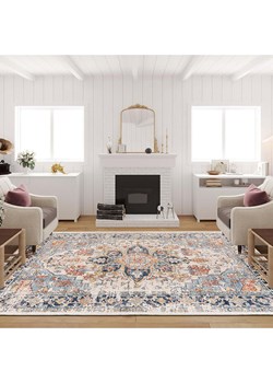 Conceptum Hypnose Dywan ''Kece-Fr50'' w kolorze beżowo-błękitnym ze sklepu Limango Polska w kategorii Dywany - zdjęcie 188292104