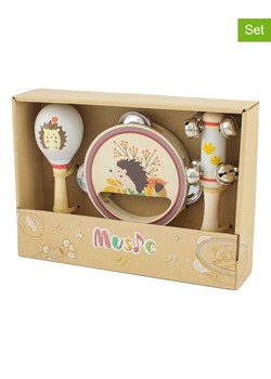 Ulysse 3-częściowy zestaw intrumentów w kolorze jasnobrązowym - 18 m+ ze sklepu Limango Polska w kategorii Zabawki - zdjęcie 188293212