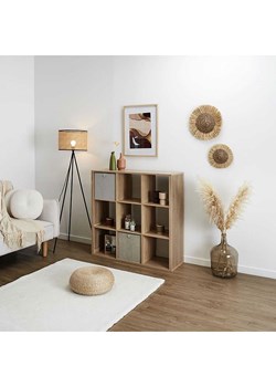 THE HOME DECO FACTORY Regał stojący w kolorze jasnobrązowym - 102 x 99 x 32 cm ze sklepu Limango Polska w kategorii Regały i witryny - zdjęcie 188293790