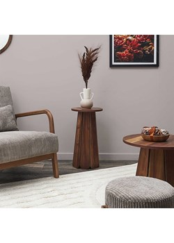 THE HOME DECO FACTORY Stolik w kolorze brązowym - wys. 55 x Ø 30 cm ze sklepu Limango Polska w kategorii Stoliki kawowe - zdjęcie 188293981