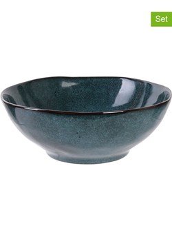 THE HOME DECO FACTORY Miski (6 szt.) w kolorze niebieskim - Ø 19,5 cm ze sklepu Limango Polska w kategorii Naczynia - zdjęcie 188295230