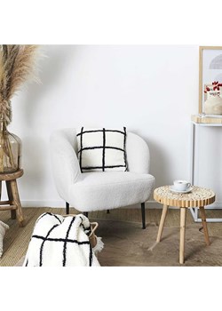 THE HOME DECO FACTORY Poduszka w kolorze kremowym - 40 x 40 cm ze sklepu Limango Polska w kategorii Poduszki dekoracyjne - zdjęcie 188295533