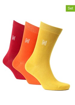 Norfolk Skarpety (6 par) w kolorze pomarańczowo-żółto-czerwonym ze sklepu Limango Polska w kategorii Skarpetki męskie - zdjęcie 188295941