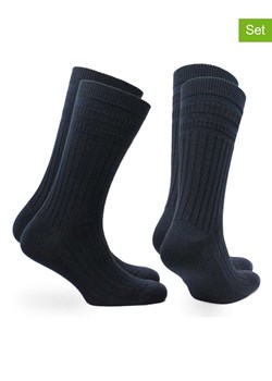 Norfolk Skarpety (2 pary) "Oscar" w kolorze czarnym ze sklepu Limango Polska w kategorii Skarpetki męskie - zdjęcie 188295993