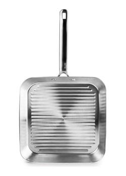 Ibili Patelnia grillowa "Element" w kolorze srebrnym - 28 x 28 cm ze sklepu Limango Polska w kategorii Garnki - zdjęcie 188296282