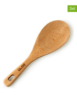Ibili Łyżki (2 szt.) w kolorze beżowym do ryżu - dł. 26 cm ze sklepu Limango Polska w kategorii Akcesoria kuchenne - zdjęcie 188296442