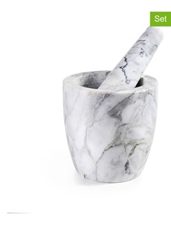 Ibili 2-częściowy zestaw do przypraw w kolorze szaro-białym ze sklepu Limango Polska w kategorii Akcesoria kuchenne - zdjęcie 188296973