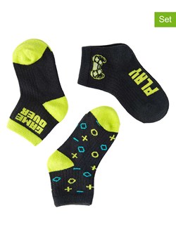 COOL CLUB Skarpety (3 pary) w kolorze czarno-zielonym ze sklepu Limango Polska w kategorii Skarpetki dziecięce - zdjęcie 188298900