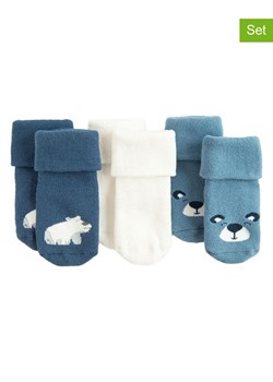 COOL CLUB Skarpety (3 pary) w kolorze niebiesko-biało-błękitnym ze sklepu Limango Polska w kategorii Skarpetki dziecięce - zdjęcie 188298914