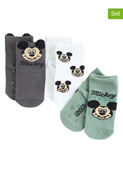 COOL CLUB Skarpety (3 pary) w kolorze antracytowym, zielonym i białym ze sklepu Limango Polska w kategorii Skarpetki dziecięce - zdjęcie 188299921