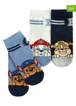 COOL CLUB Skarpety (3 pary) w kolorze granatowo-kremowo-błękitnym ze sklepu Limango Polska w kategorii Skarpetki dziecięce - zdjęcie 188299930