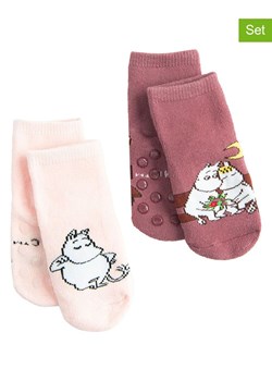 COOL CLUB Skarpety (2 pary) w kolorze różowym i jasnoróżowym ze sklepu Limango Polska w kategorii Skarpetki dziecięce - zdjęcie 188299931