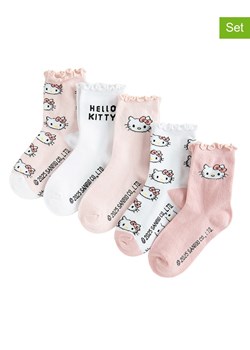 COOL CLUB Skarpety (5 par) w kolorze jasnoróżowo-białym ze sklepu Limango Polska w kategorii Skarpetki dziecięce - zdjęcie 188299933