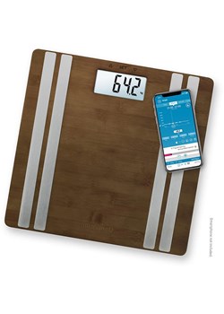 Medisana Waga w kolorze brązowym z funkcją pomiaru składu ciała ze sklepu Limango Polska w kategorii Akcesoria łazienkowe - zdjęcie 188300571