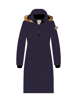 Canadian Peak Płaszcz zimowy "Capucineak" w kolorze granatowym ze sklepu Limango Polska w kategorii Kurtki damskie - zdjęcie 188301651