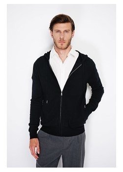 William de Faye Kardigan w kolorze czarnym ze sklepu Limango Polska w kategorii Swetry męskie - zdjęcie 188302192