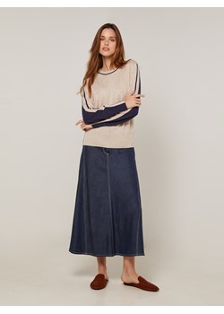 Rodier Sweter w kolorze granatowo-beżowym ze sklepu Limango Polska w kategorii Swetry damskie - zdjęcie 188302331