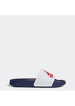 adidas Klapki "Adilette" w kolorze biało-czerwono-granatowym ze sklepu Limango Polska w kategorii Klapki damskie - zdjęcie 188302342