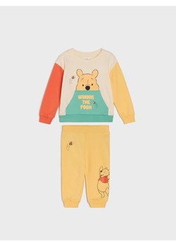 Sinsay - Bawełniany komplet: bluza i spodnie z nadrukiem Winnie the Pooh - kremowy ze sklepu Sinsay w kategorii Komplety chłopięce - zdjęcie 188303103