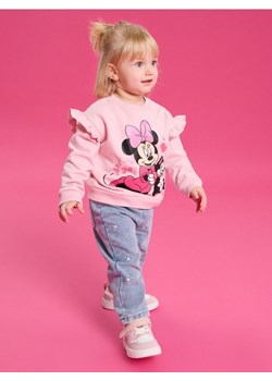 Sinsay - Bluza crewneck Minnie Mouse - różowy ze sklepu Sinsay w kategorii Bluzy dziewczęce - zdjęcie 188303133