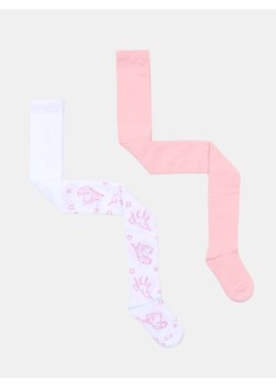 Sinsay - Rajstopy 2 pack - wielobarwny ze sklepu Sinsay w kategorii Rajstopy dziecięce - zdjęcie 188303134