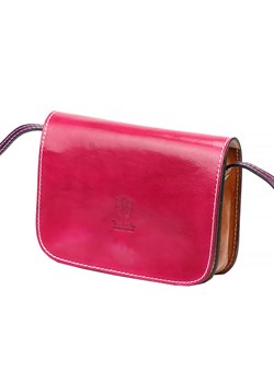 Florence torebka listonoszka skóra naturalna różowy ze sklepu lenaodniemowlakadoszkolniaka.pl w kategorii Listonoszki - zdjęcie 188303663