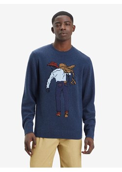Levi´s Wełniany sweter w kolorze niebieskim ze sklepu Limango Polska w kategorii Swetry męskie - zdjęcie 188304102