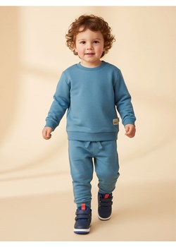 Sinsay - Bawełniany komplet dresowy - niebieski ze sklepu Sinsay w kategorii Komplety niemowlęce - zdjęcie 188304781