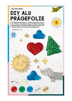 folia PAPER Folia "DIY" w różnych kolorach do wytłaczania - 5+ ze sklepu Limango Polska w kategorii Zabawki - zdjęcie 188305773