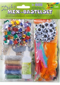 folia PAPER 607-częściowy zestaw "Deko-Mix" w różnych kolorach do rękodzieła ze sklepu Limango Polska w kategorii Zabawki - zdjęcie 188306014