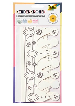 folia PAPER Korony w kolorze białym dla dzieci ze sklepu Limango Polska w kategorii Zabawki - zdjęcie 188306132