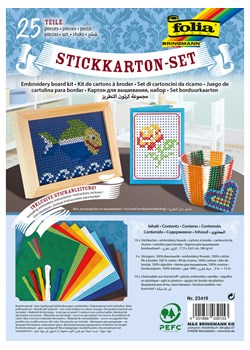 folia PAPER Kolorowy zestaw do wyszywania - 3+ ze sklepu Limango Polska w kategorii Zabawki - zdjęcie 188306143