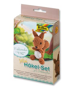 folia PAPER Mini zestaw "Squirrel" do szydełkowania - 8+ ze sklepu Limango Polska w kategorii Zabawki - zdjęcie 188306210