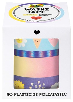 folia PAPER Taśmy washi "Sunnyside" ze wzorem - 4 x 5 m ze sklepu Limango Polska w kategorii Zabawki - zdjęcie 188306243