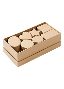 folia PAPER Pudełeczka (15 szt.) w kolorze jasnobrązowym ze sklepu Limango Polska w kategorii Zabawki - zdjęcie 188306313