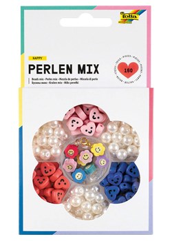folia PAPER Zestaw rzemieślniczy "Perlen Mix Happy" ze wzorem ze sklepu Limango Polska w kategorii Zabawki - zdjęcie 188306340