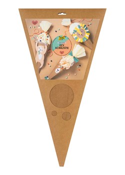 folia PAPER Zestaw "SAFARI SCHOOL" w kolorze beżowo-brązowym do majsterkowania ze sklepu Limango Polska w kategorii Zabawki - zdjęcie 188306601