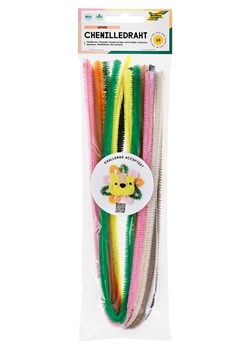 folia PAPER Druciki szenilowe (10 szt.) "Safari" w różnych kolorach ze sklepu Limango Polska w kategorii Zabawki - zdjęcie 188306704