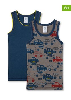 Sanetta Podkoszulki (2 szt.) w kolorze antracytowo-granatowym ze sklepu Limango Polska w kategorii Podkoszulki dziecięce - zdjęcie 188308631